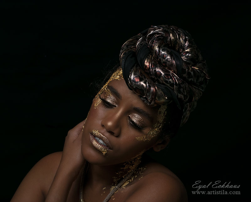 Fashion black model