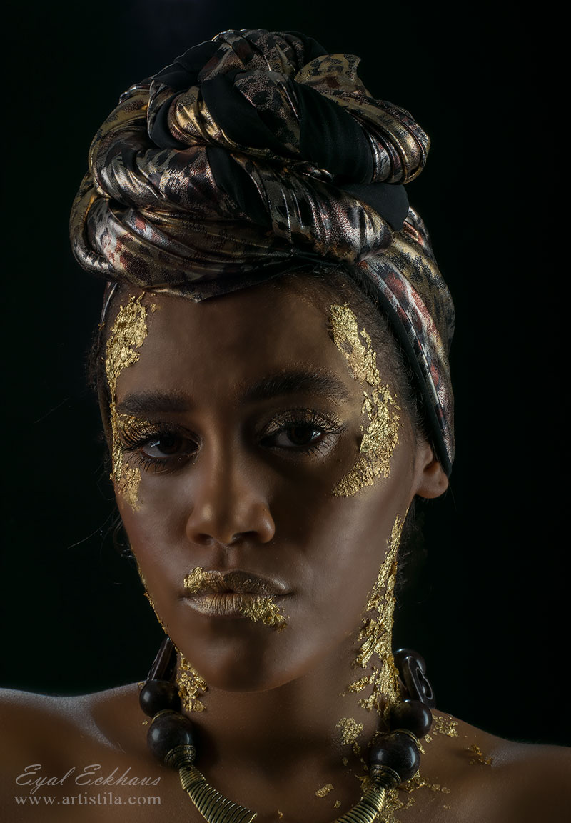 Fashion black model